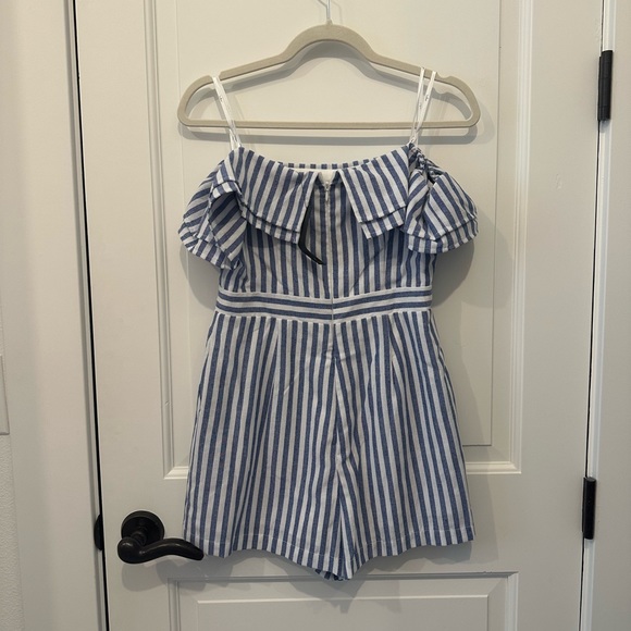 Lulu’s Striped Romper, Size Small - Picture 2 of 3